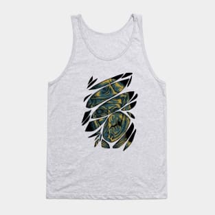 Japanese warrior hidden dangerous fighter Tank Top